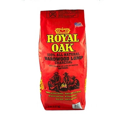 slide 1 of 1, Royal Oak All Natural Hardwood Lump Charcoal, 5 lb