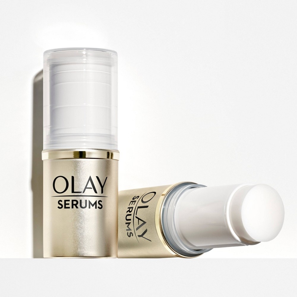 Olay Serums Brightening Pressed Serum Stick Brightening 0 47 Oz Shipt