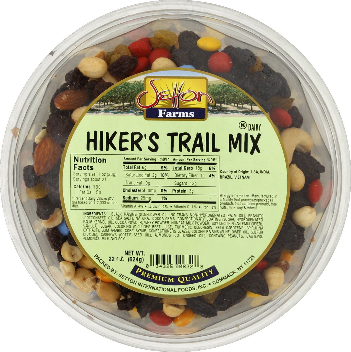 slide 3 of 3, Setton Farms Hiker's Trail Mix, 22 oz