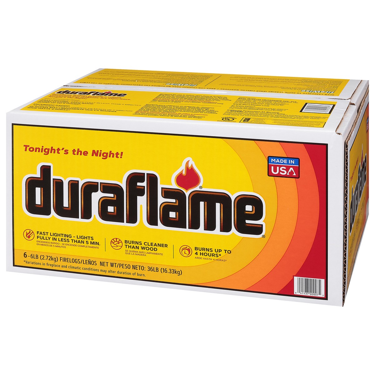 slide 4 of 9, Duraflame Fire Logs, 6 ct; 6 lb