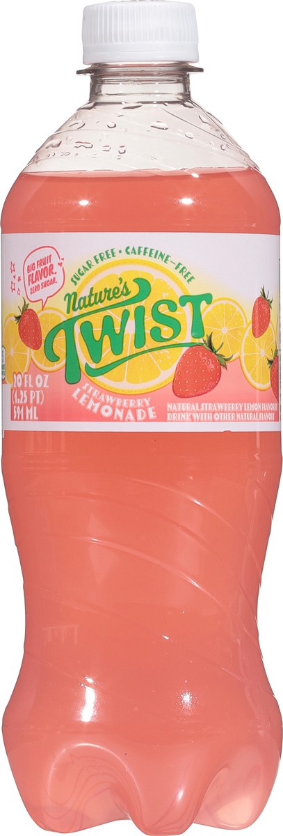 slide 13 of 14, Natures Twist Strawberry Lemonade - 20 fl oz, 20 fl oz