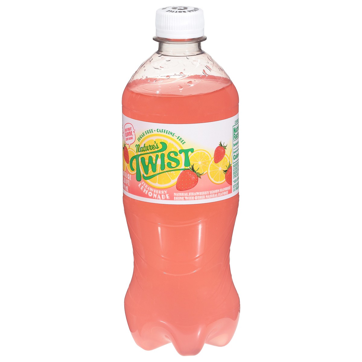 slide 6 of 14, Natures Twist Strawberry Lemonade - 20 fl oz, 20 fl oz