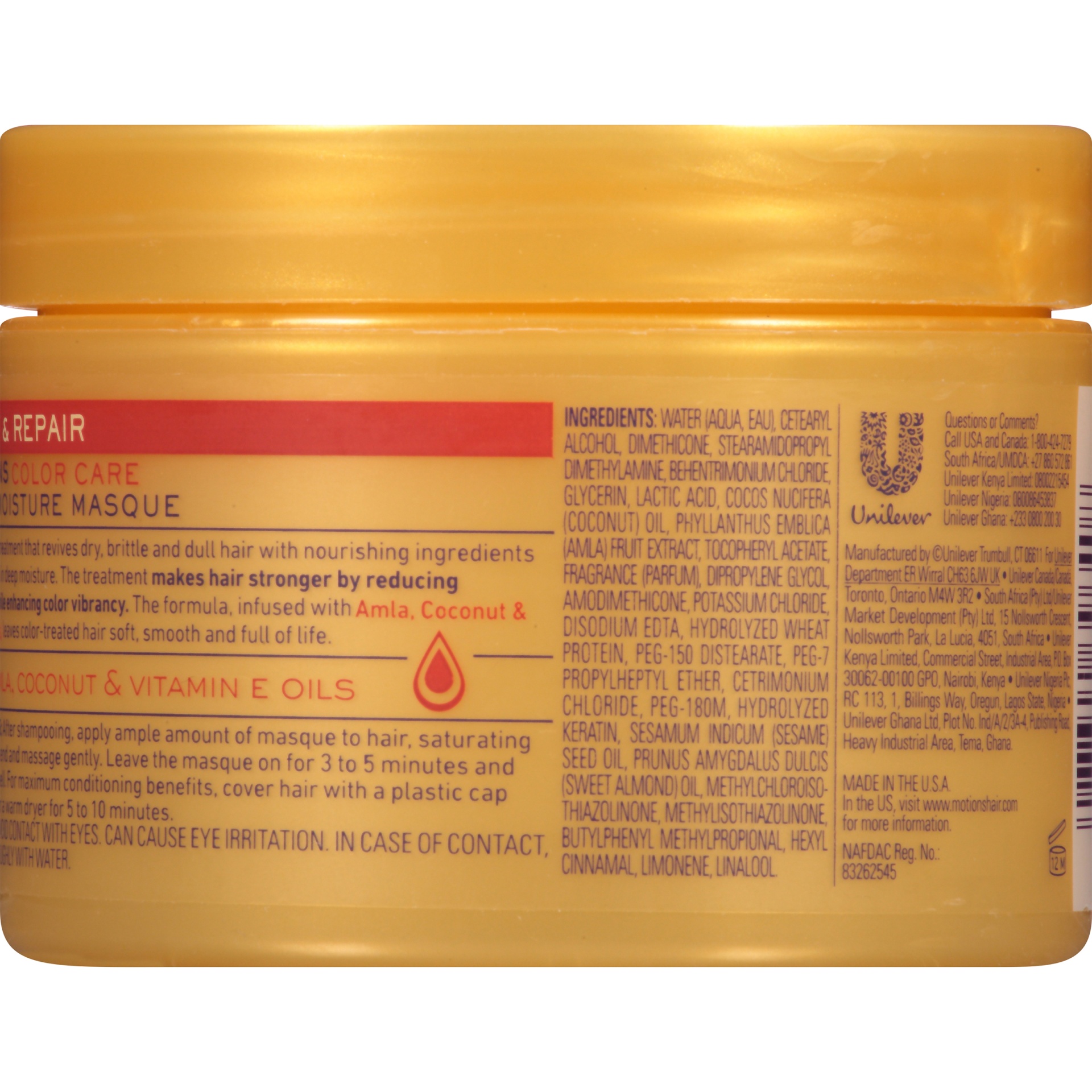 slide 4 of 5, Motions Treat And Repair Color Care Deep Moisture Masque, 8 fl oz