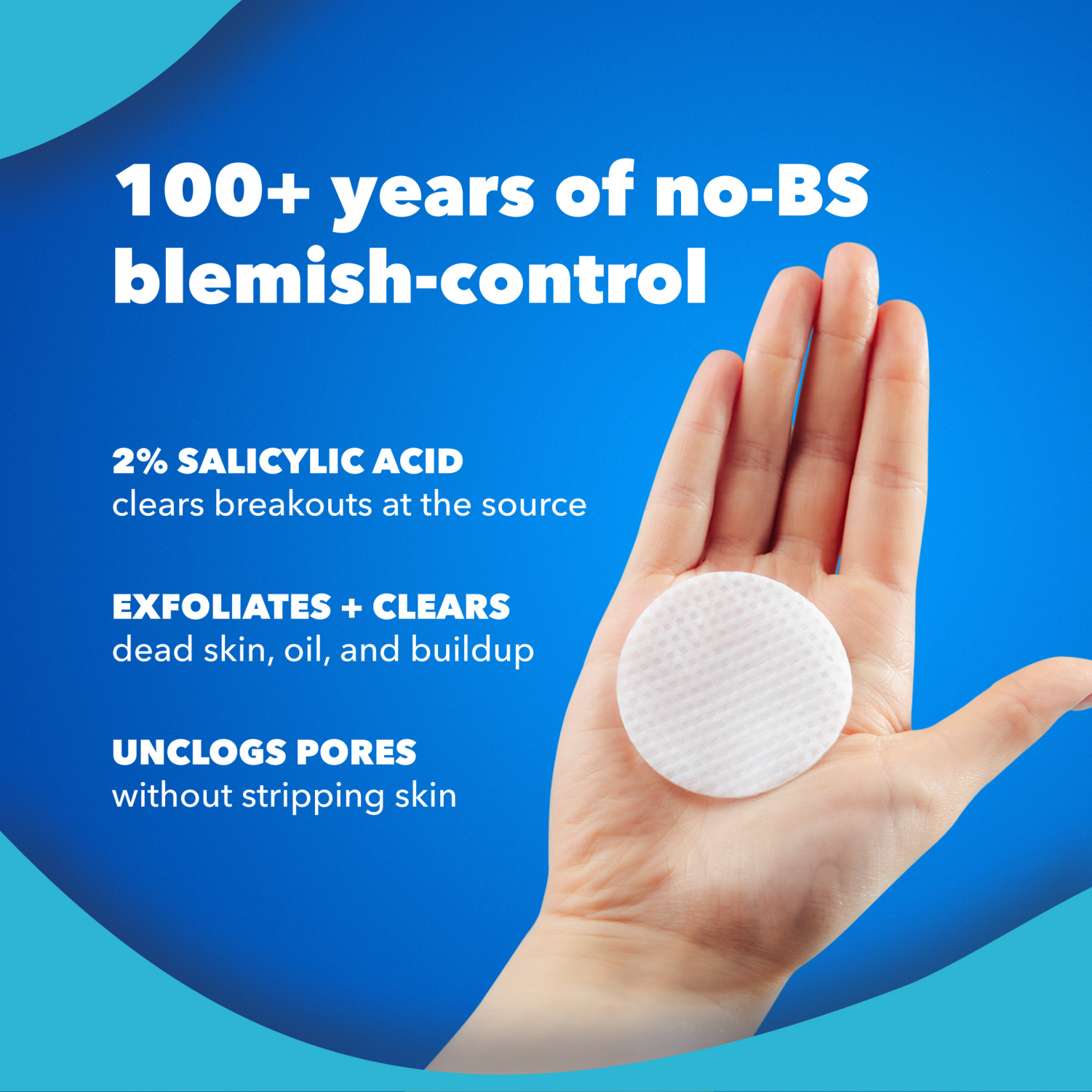 slide 7 of 8, Noxzema Ultimate Clear Face Pads Anti-Blemish, 90 Count, 90 ct