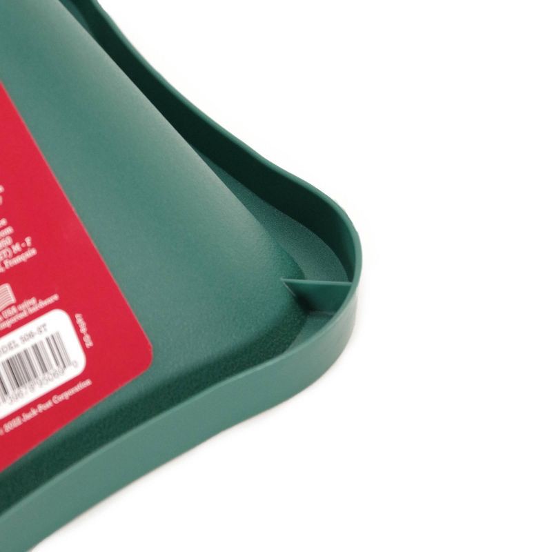 slide 4 of 4, Panacea Products Panacea Green Plastic Christmas Tree Stand up to 6ft, 6 ft