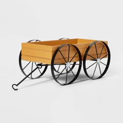 Harvest Wood Wagon Decorative Scene Prop - Hyde & EEK! Boutique