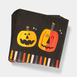 30ct Pumpkin Disposable Halloween Lunch Napkins - Hyde & EEK! Boutique