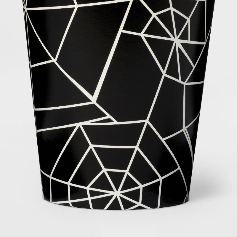 slide 3 of 3, Spiderweb Halloween Disposable Cups Black 12oz/10ct Black, 10 ct; 12 oz