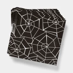 30ct Spiderweb Disposable Halloween Lunch Napkins - Hyde & EEK! Boutique™