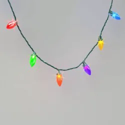 25ct Christmas LED C9 Classic Glow Christmas String Lights with Green Wire - Wondershop™