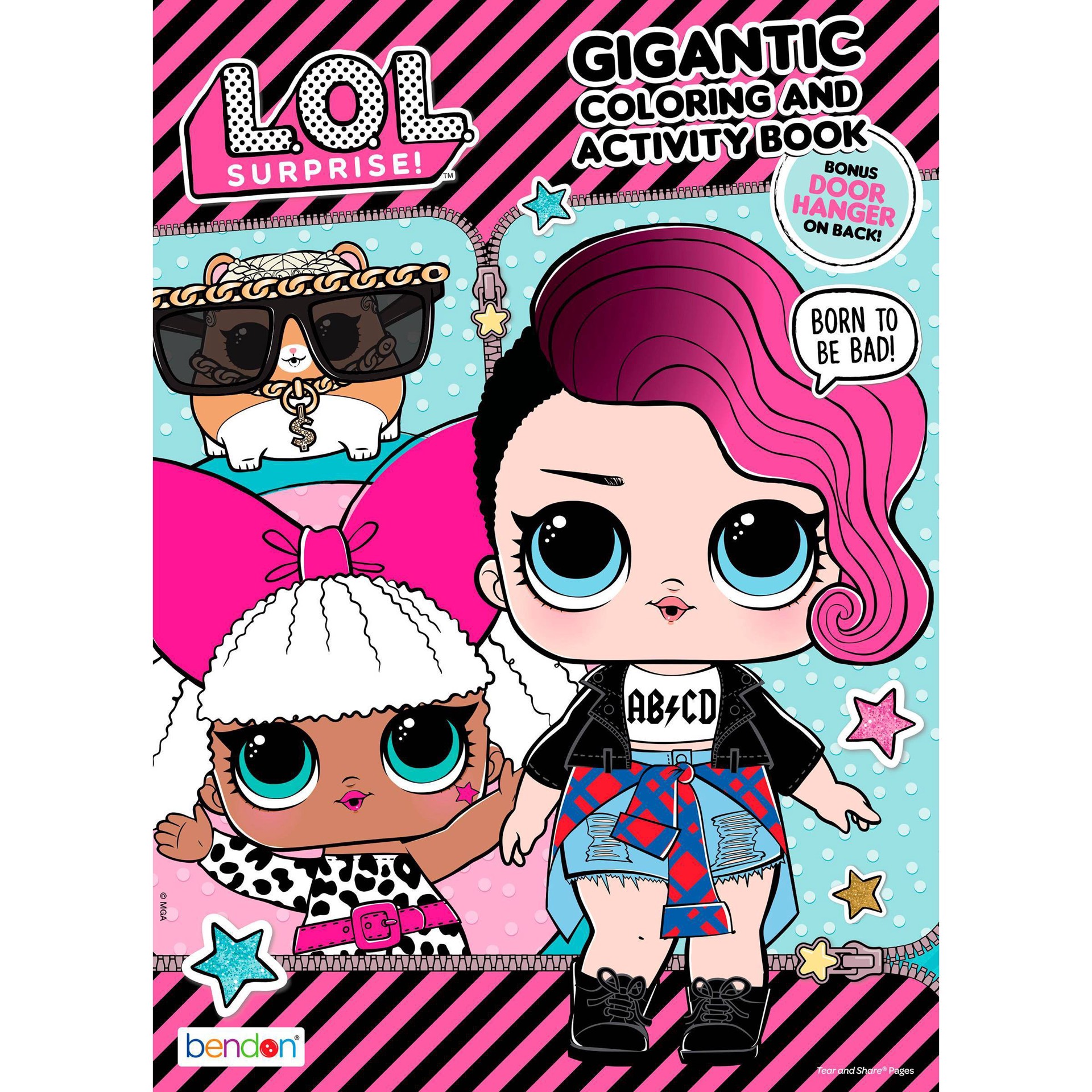 MGA Entertainment L.O.L. Surprise! Gigantic Coloring Book 1 ct Shipt