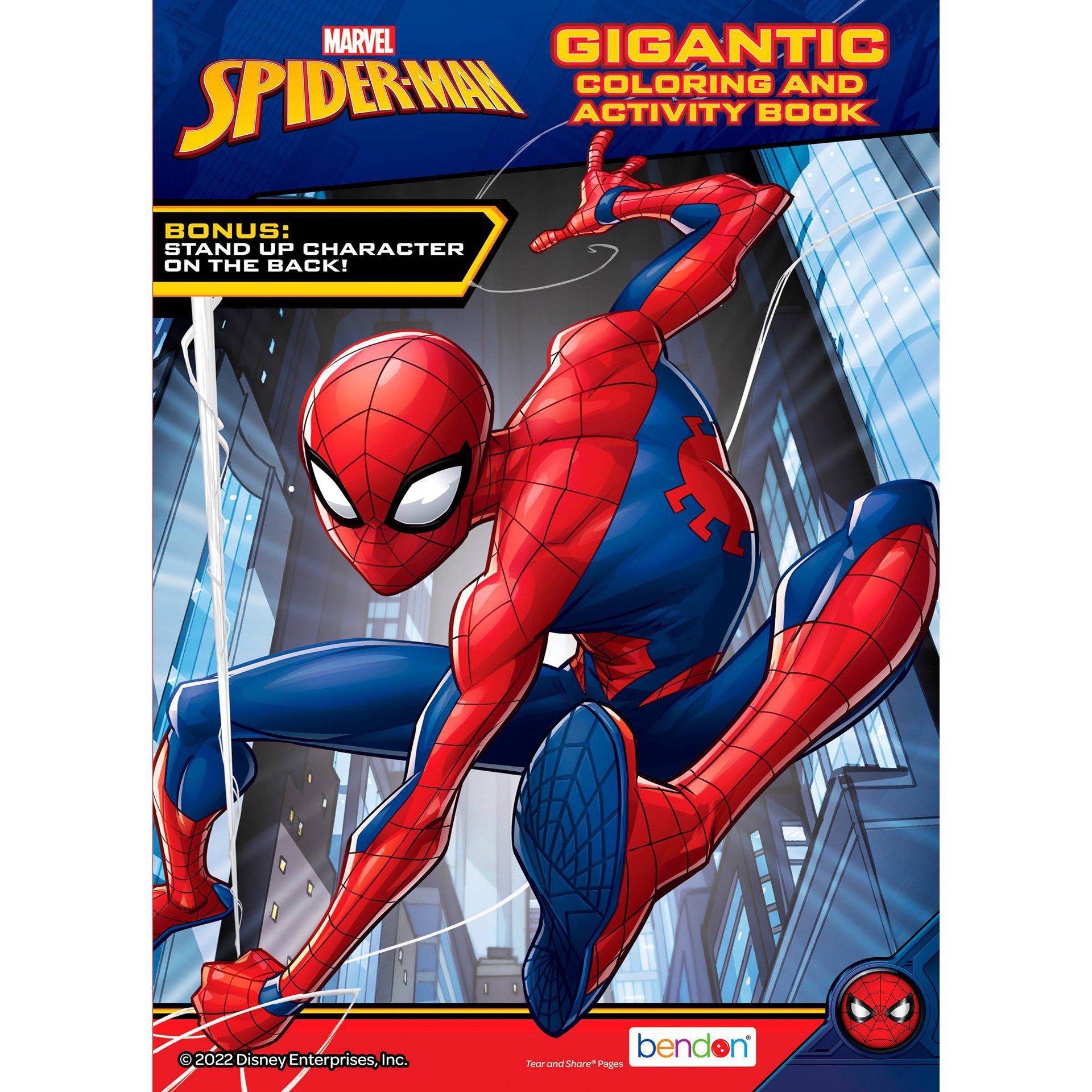 Bendon Spider-Man Gigantic Coloring Book 1 ct