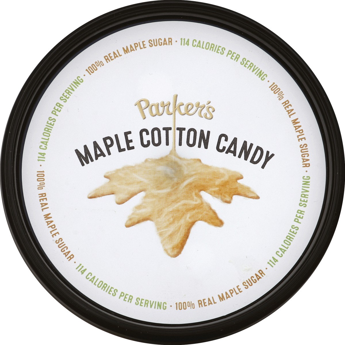 slide 2 of 3, Parker's Real Maple Cotton Candy, 2 oz