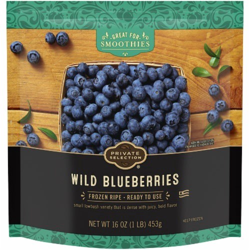 slide 2 of 4, Private Selection Wild Blueberries, 16 oz