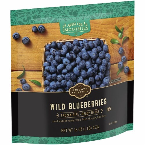 slide 4 of 4, Private Selection Wild Blueberries, 16 oz