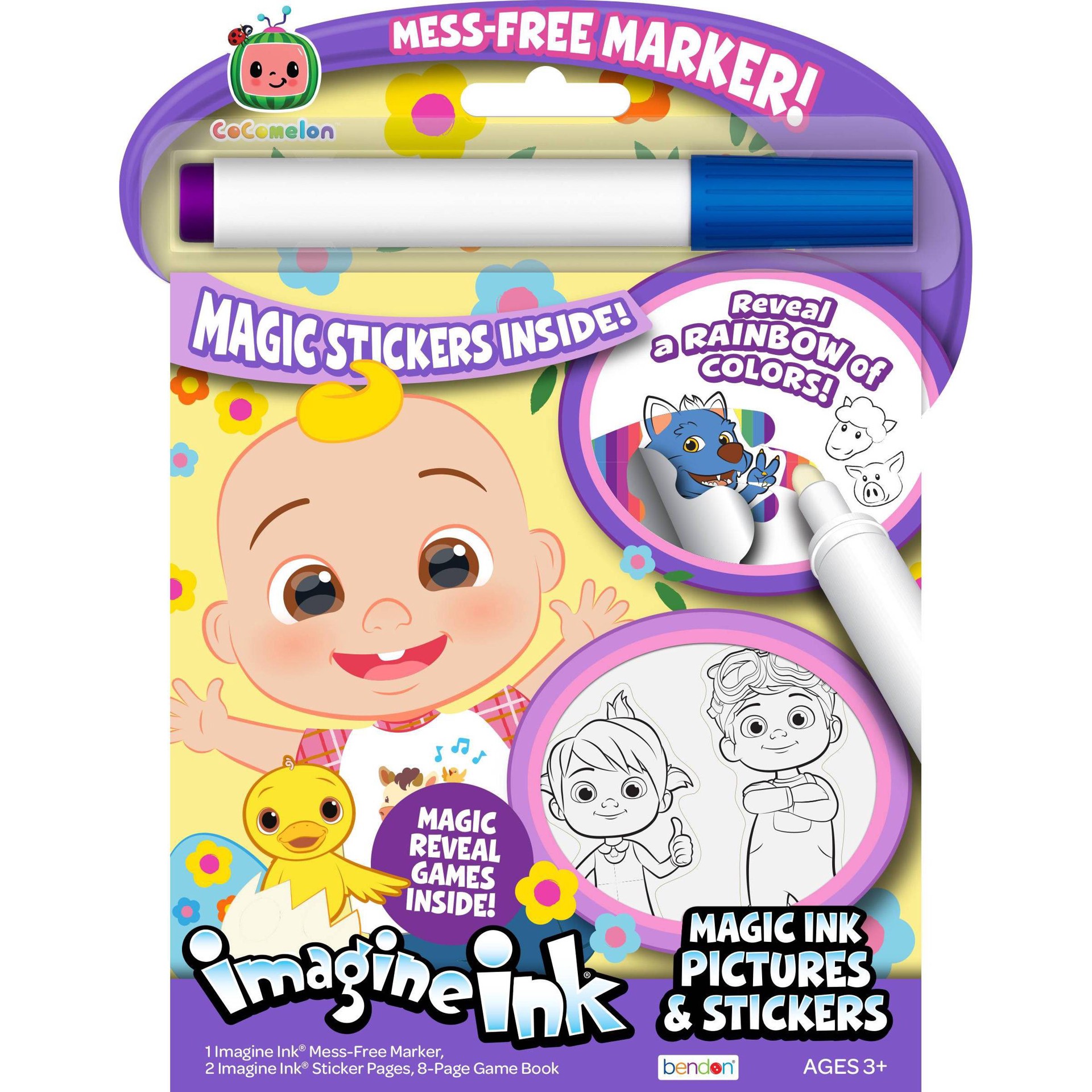 CoComelon Easter Imagine Ink Sticker Book 1 ct