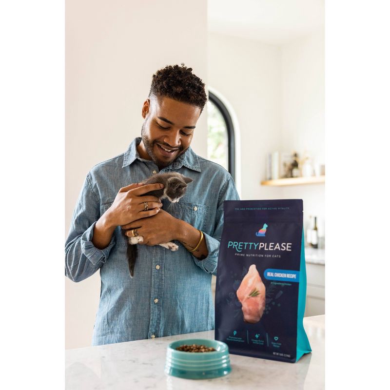 slide 8 of 12, PrettyPlease Indoor Formula with Chicken Dry Cat Food - 5lbs, 5 lb