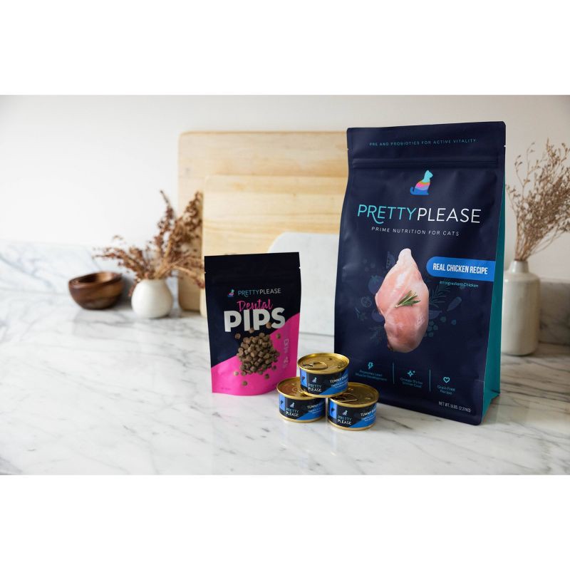 slide 10 of 12, PrettyPlease Indoor Formula with Chicken Dry Cat Food - 5lbs, 5 lb