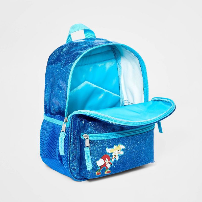 slide 4 of 4, Sonic the Hedgehog 11" Mini Backpack - Blue, 1 ct