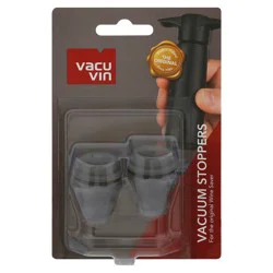 Vacu Vin Vacuum Stoppers - 2 ea