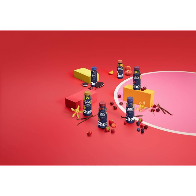 slide 8 of 8, Chobani 20g Protein Cookies & Cream Yogurt Drink- 20g Protein 10 fl oz, 20 gram, 20 gram, 10 fl oz