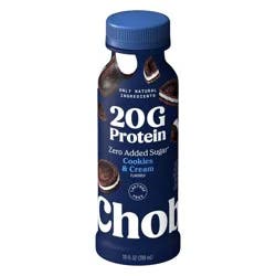 Chobani 20g Protein Cookies & Cream Yogurt Drink- 20g Protein 10 fl oz