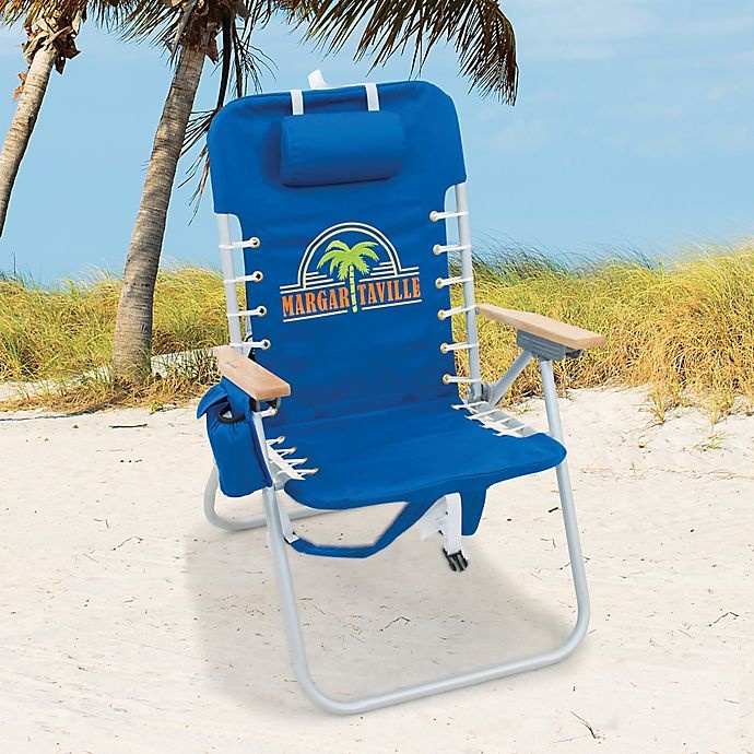 Margaritaville HiBoy Backpack Chair Blue 1 ct Shipt