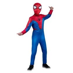 Kids' Marvel Spider-Man Halloween Costume Jumpsuit with Mask L