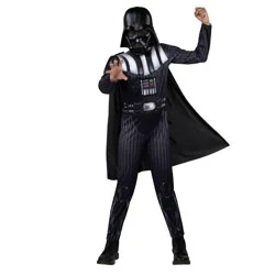 Kids' Star Wars Darth Vader Halloween Costume Jumpsuit with Mask S