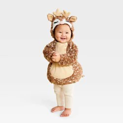Baby Fawn Halloween Costume Pullover Top 6-12M - Hyde & EEK! Boutique