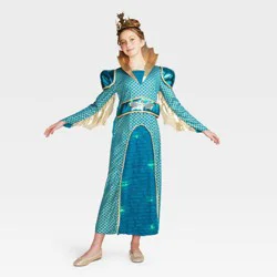 Kids' Light Up Dragon Queen Halloween Costume Dress with Headpiece S - Hyde & EEK! Boutique