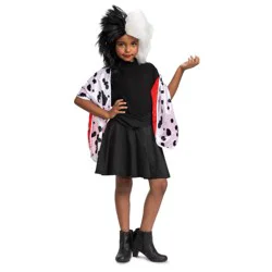 Kids' Disney 101 Dalmatians Cruella Halloween Costume Accessory Set