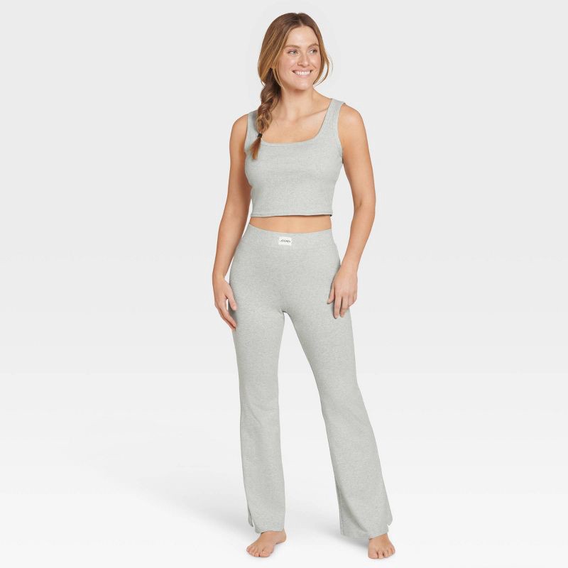 Jockey Generation Women's Cotton Stretch Flare Lounge Pants - Gray XL 1 ct