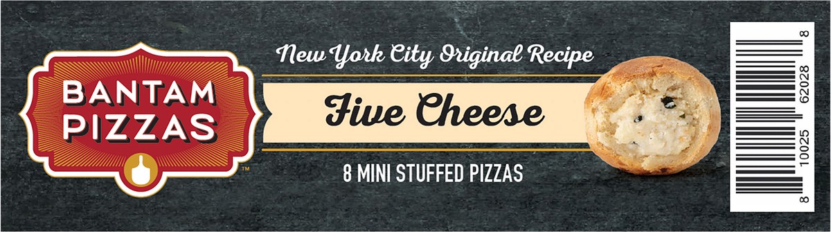 slide 2 of 9, Bantam Pizzas 8ct - Retail Pizza Bite - Five Cheese, 8 oz