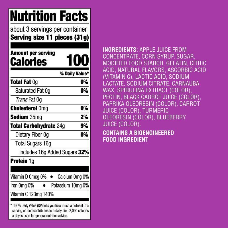 slide 4 of 4, Mixed Fruit Flavored Snacks 3.5oz/1ct - Good & Gather™, 3.5 oz, 1 ct