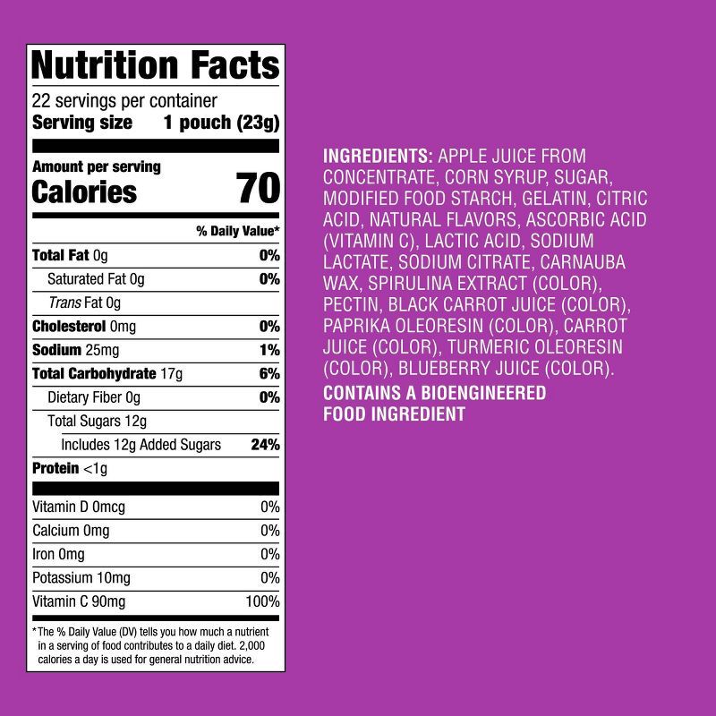slide 5 of 5, Mixed Fruit Flavored Snacks 17.6oz/22ct - Good & Gather™, 22 ct; 17.6 oz