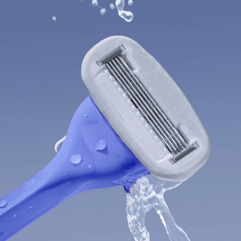 slide 6 of 10, Billie Women's Waterpark Razor Kit - 1 Handle + Magnetic Holder + 2 Blade Refills, 1 ct