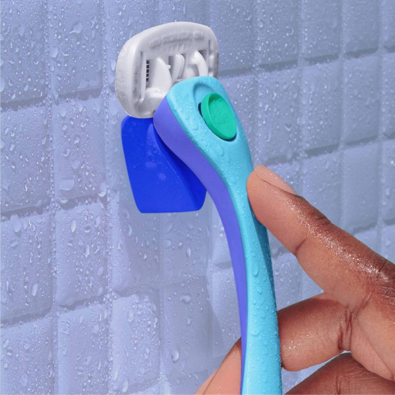 slide 7 of 10, Billie Women's Waterpark Razor Kit - 1 Handle + Magnetic Holder + 2 Blade Refills, 1 ct