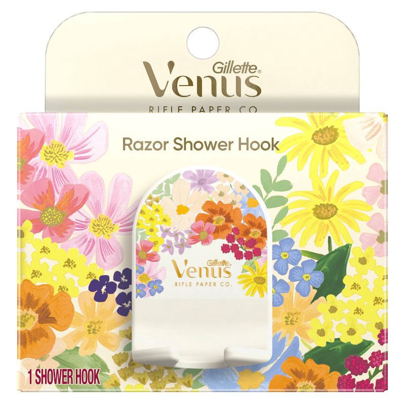 slide 1 of 4, Rifle Paper Co. + Venus Razor Shower Hook, 1 ct