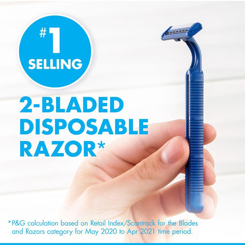 slide 5 of 6, Gillette Sensor2 Base Fixed Head Men's Disposable Razors - 18ct, 18 ct