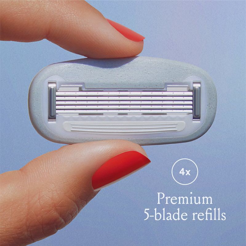 slide 2 of 9, Billie Women's 5-Blade Razor Refill - 6ct, 6 ct