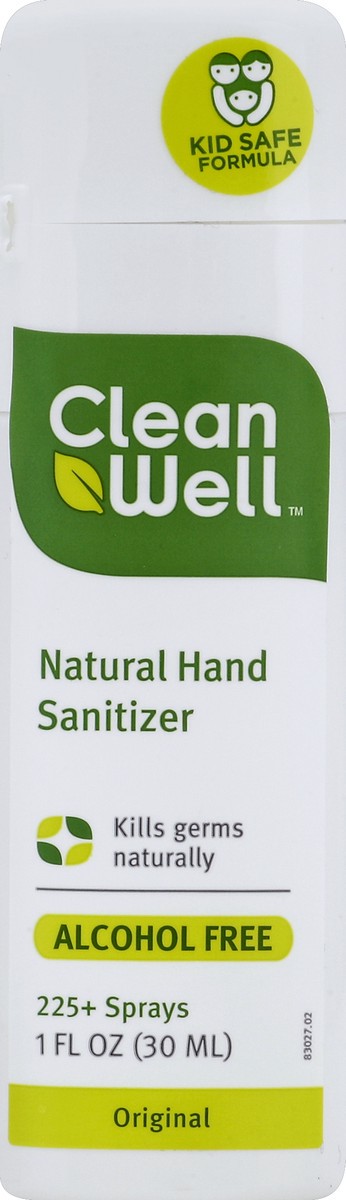 slide 2 of 2, CleanWell Hand Sanitizer 1 oz, 1 fl oz
