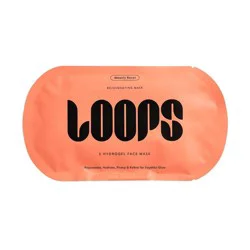 LOOPS Weekly Reset Rejuvenating Mask - 1.058oz: Paraben-Free, Sulfate-Free, With Aloe, Facial Sheet Mask