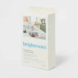 Large 5pc Compression Travel Bags Clear - Brightroom™