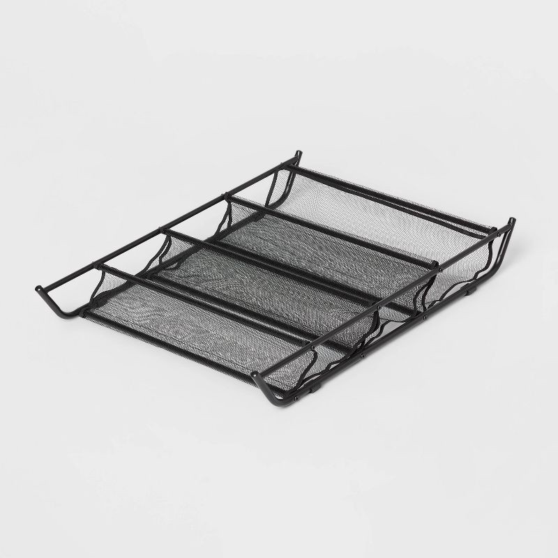 slide 1 of 3, Mesh Underbed Shoe Storage Black - Brightroom™, 1 ct