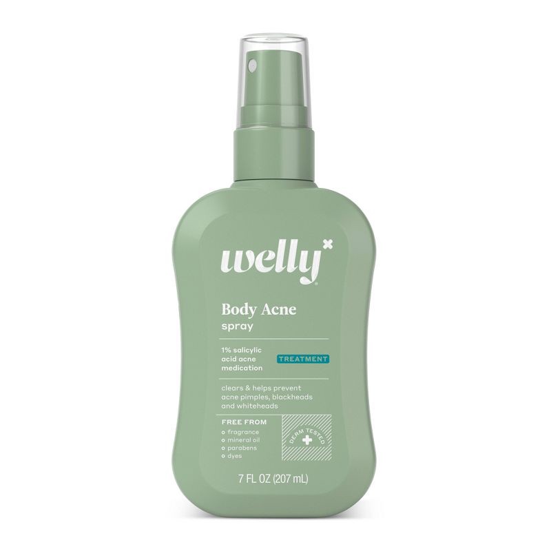 slide 1 of 7, Welly Body Acne Spray - Unscented - 7 fl oz, 7 fl oz