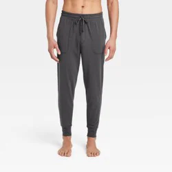Pair of Thieves Men's Super Soft Lounge Pajama Pants - Charcoal Gray M: Knit Midweight, Elastic Waistband
