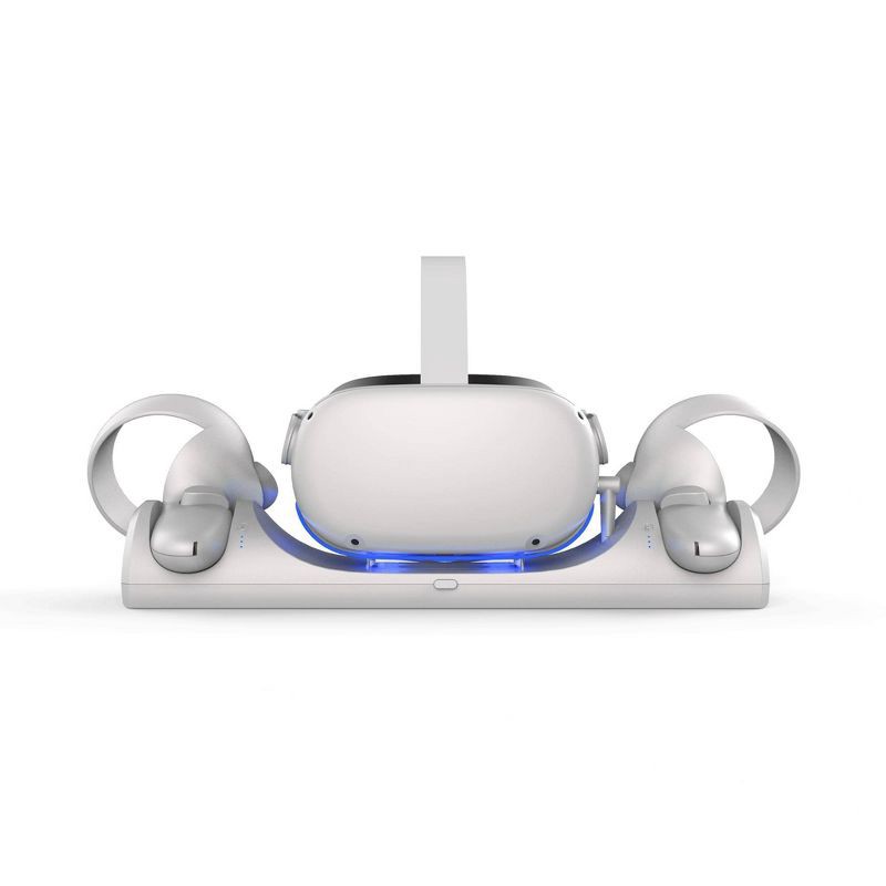 slide 2 of 6, COKeM Surge Ambient Charge Dock for Meta Quest 2, 1 ct