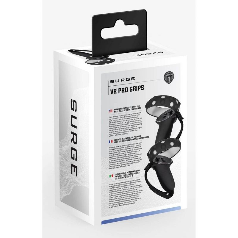 slide 4 of 4, COKeM Surge Pro Controller Grips for Meta Quest 2, 1 ct