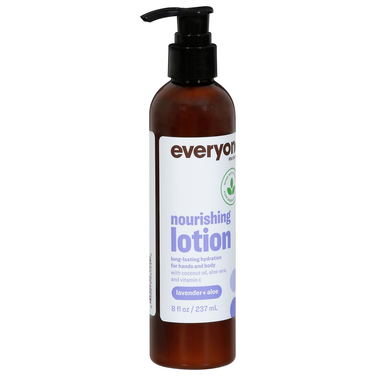 slide 2 of 9, Everyone Nourishing Lavender + Aloe Lotion 8 fl oz, 8 fl oz